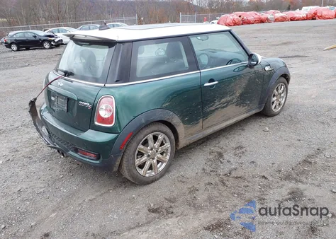 2013 Mini Hardtop Cooper S from USA, damaged, VIN WMWSV3C52DT392399